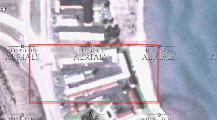 Travelers Motel - 1981 Aerial
